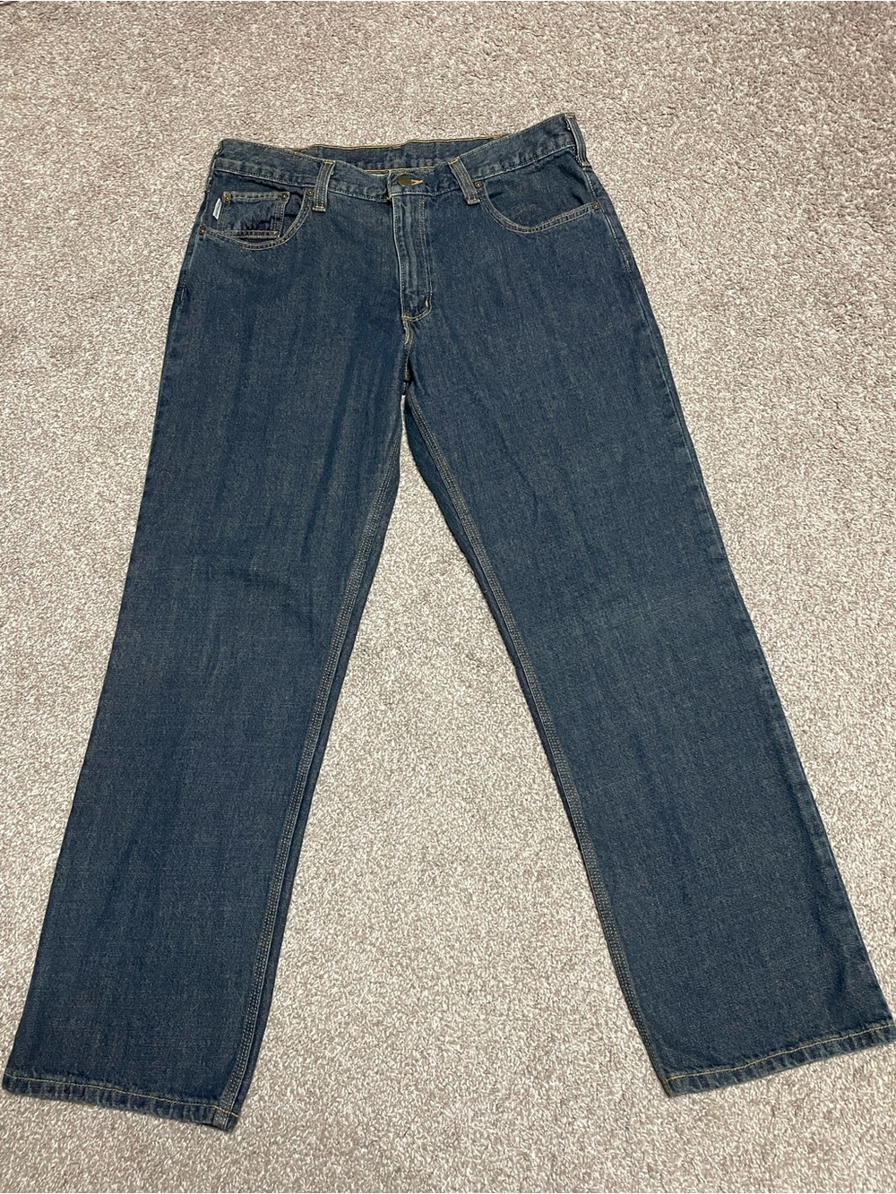 Carhartt Tipton Relaxed Fit Jeans Men’s Size 36x32